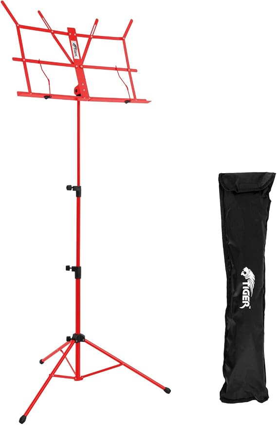 Tiger MUS56 Music Stand (MUS56-RD)
