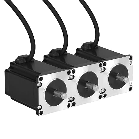 3Pack Nema 23 Stepper Motor 57x82mm 2.2Nm (311.55ozin) 4.0A 0.6