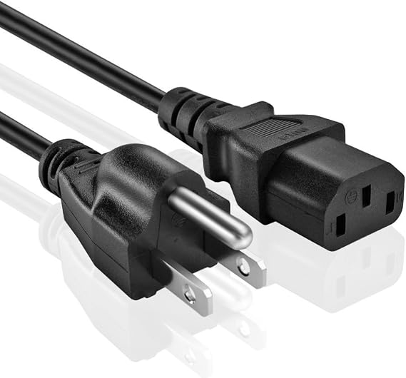 Omnihil 8 Feet AC Power Cord Compatible with Edison Professional M2000 Loud Speaker PA System