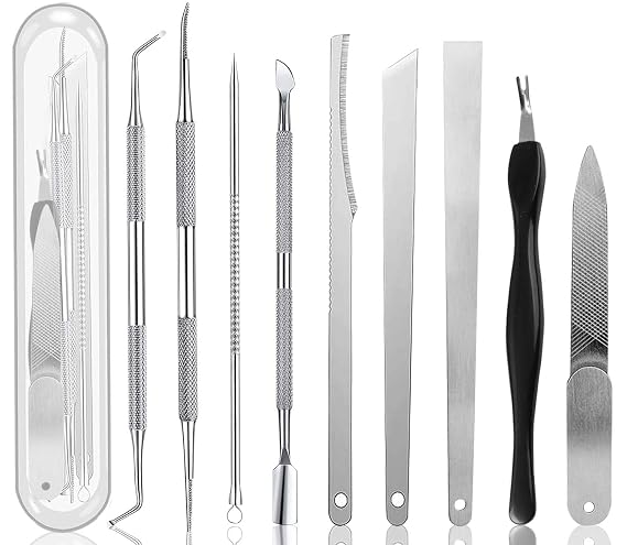 Ingrown Toenail File and Lifters Set(9pcs)
