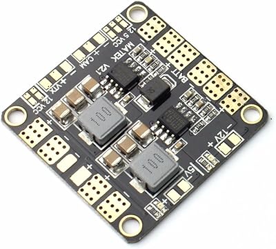 QWinOut 1Piece Mini Power Hub Power Distribution Board PDB with BEC 5V & 12V for FPV 250 ZMR250 Multicopter Quadcopter