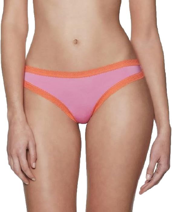 Blush The Micro Lace Trim Thong