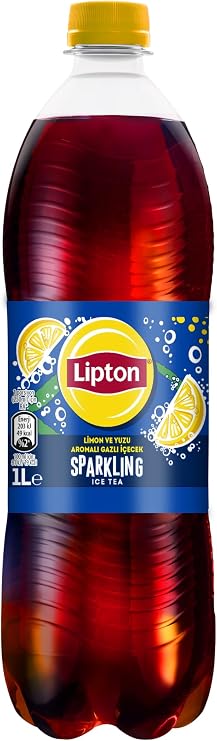 Lipton Ice Tea Sparkling Limon ve Yuzu Aromalı Gazlı İçecek Pet 1L