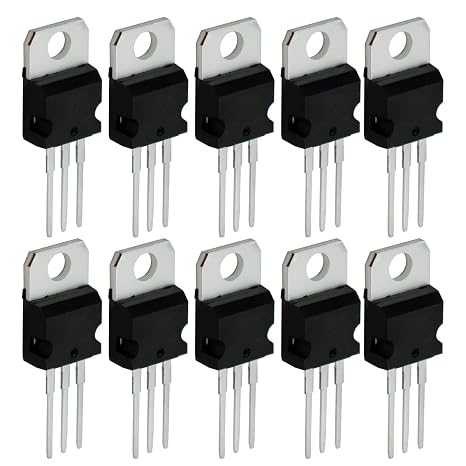 10Pcs L7805 Linear Positive Voltage Regulator 5V 1.5A to 220 Three-Terrminal Regulator
