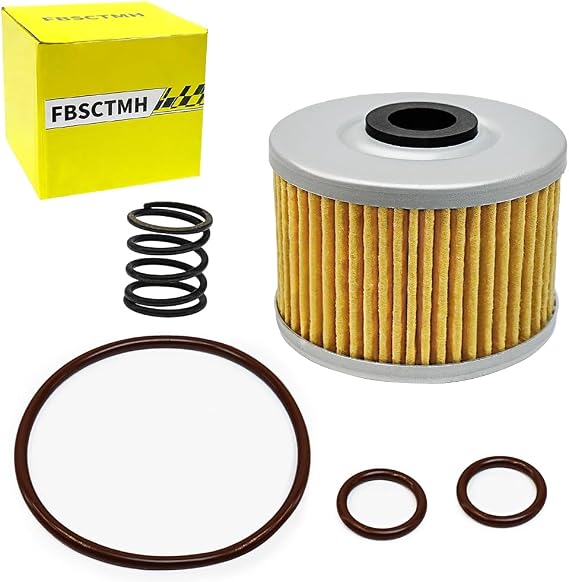 Oil Filter Kit Compatible with Honda XR250R XR350R XR400R XR500R XR600R XR650L 1983-2024 Fourtrax 300 TRX300 TRX300FW 1988-1997 TRX300EX 1993-1997