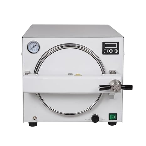Steam Sterilizer 18L Autoclave 4.76 Gal High Pressure Temperature Class N Lab Equipment