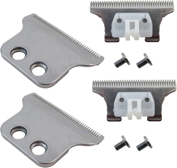 Upgrade T*Wide Trimmer Blades Replacement Easy to Replace for Wahl 5 Star Series Detailer (8081) Cordless Detailer LI (8171) Enhanced Performance for Smooth Trimming Experience - Pack of 2