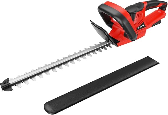 22-Inch Cordless Hedge Trimmer Compatible with Milwaukee M18 Battery | 5/8-Inch Cutting Capacity, Dual-Action Blade, Lightweight 4.4 Lbs, Dual Safety Switch, for Garden, Yard (Tool Only)