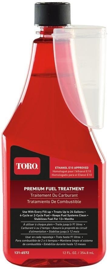 Toro 131-6572 Fuel Treatment 12oz Bottle