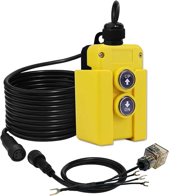 ZINGER 3 Wire Dump Trailer Remote Control Switch for 12v DC Hydraulic Pump
