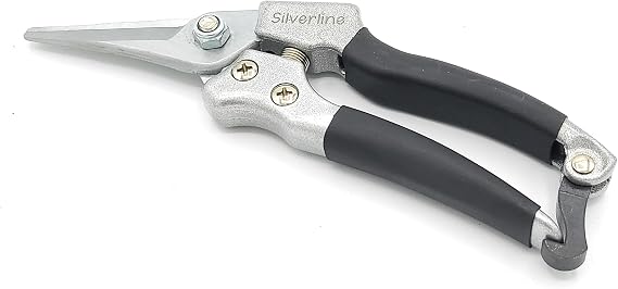 Silverline by Capralite Multi-Purpose Goat Hoof TrimmerShear Garden Wire Pipe Cutting Tool, Silver
