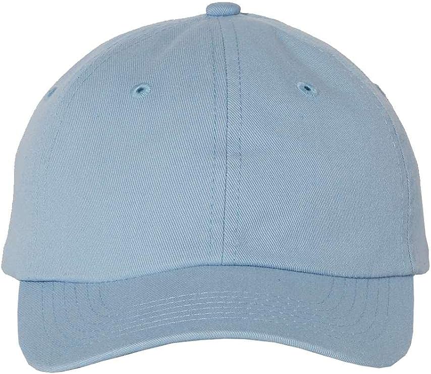 Valucap - Small Fit Bio-Washed Dad Hat - VC300Y - Adjustable - Baby Blue