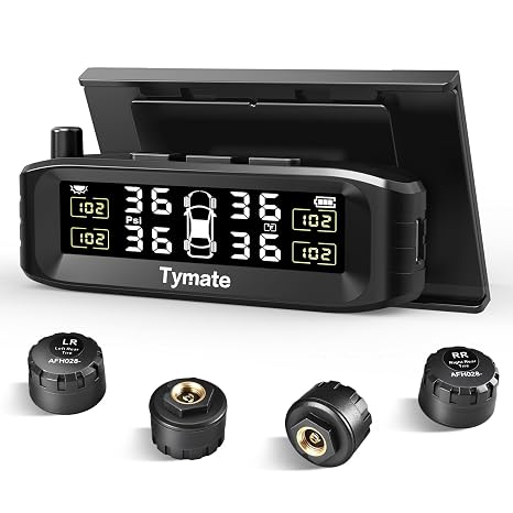 Tymate TM8 TPMS(4 sensors) + 1 Spare Sensor Bundle