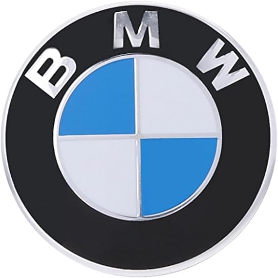 BMW Genuine Hood Roundel Emblem 82 mm for All Model Except Z4 Fits Most Trunk See Description