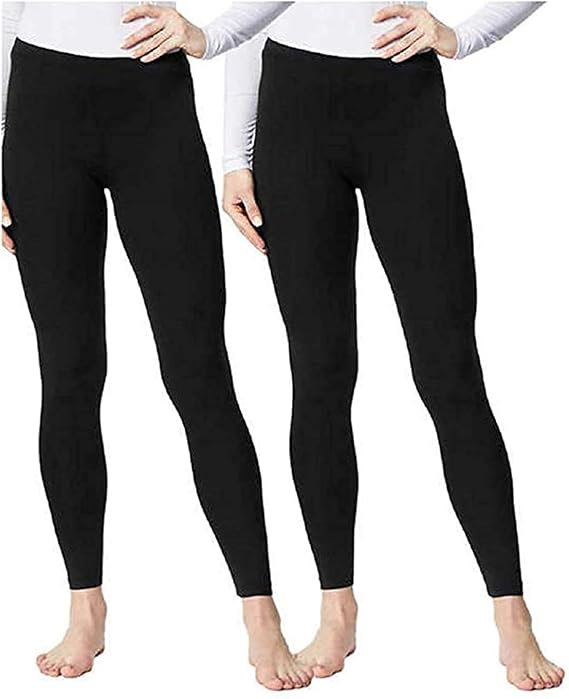 32 Degrees Ladies' Base Layer Heat Pants, 2-Pack