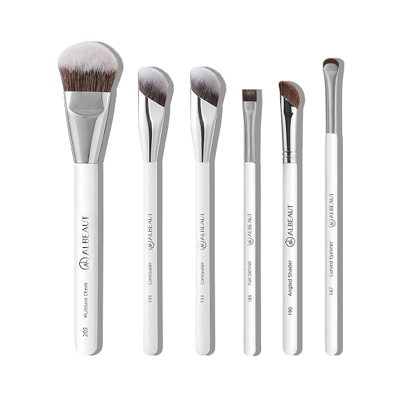 Albeaut Concealer Foundation Brush Eyeliner Brush Face Brush Set