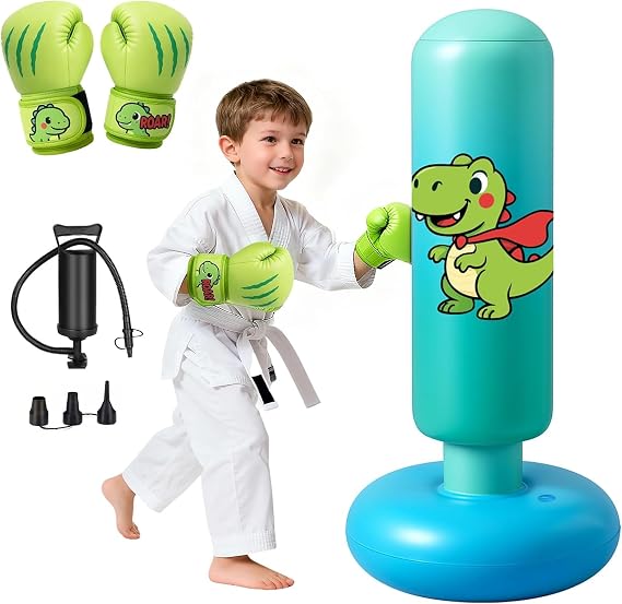 Punching Bag for Kids&Adults Inflatable Boxing Bag 120/150/168/180cm