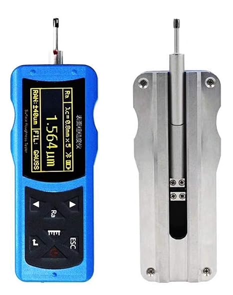 Surface Roughness Tester Meter Metal Surface Roughness Gauge Profile Gauge Surftest Profilometer with Multiple Parameters Data Storage Function