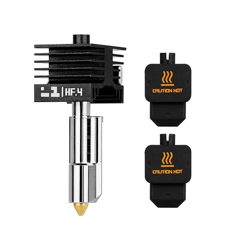 Bamboo H2D/H2S/P2S h2d high Flow Hotend 0.4MM Hardened Steel Nozzle,High Speed Precision and Direct Replacement Extruder Print Head for Bambu Lab H2 Series, P2S 3D Printer Accessories