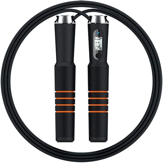 Smart Jump Rope Fit Digital Calorie Speed Counter Jump Ropes For Exercise Reminder Weight Setting