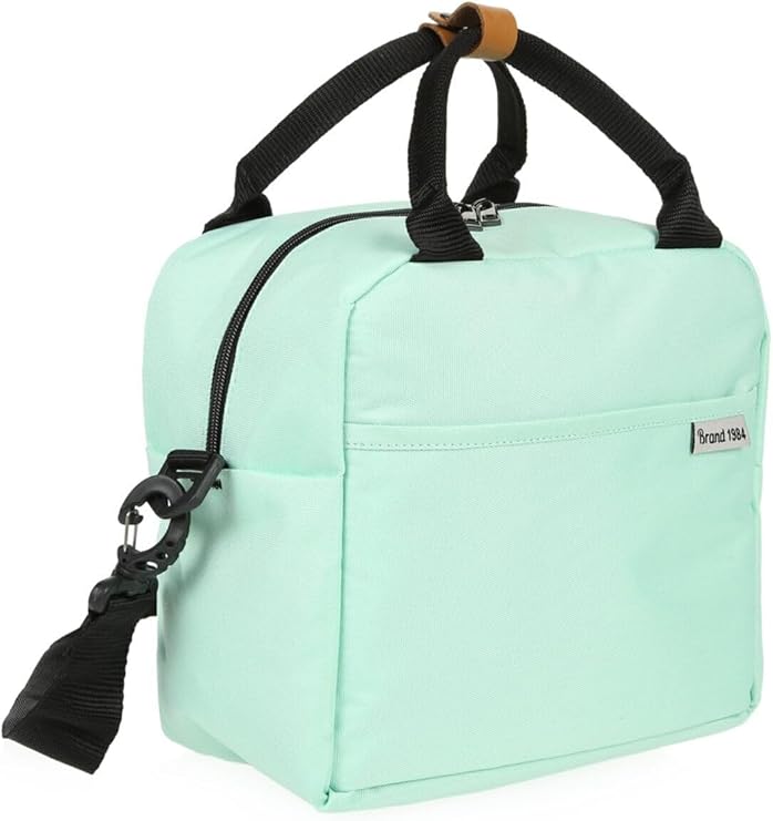 brandbaby (24) Unisex Isı Yalıtımı Termal Yemek Taşıma Çantası Su Yeşili