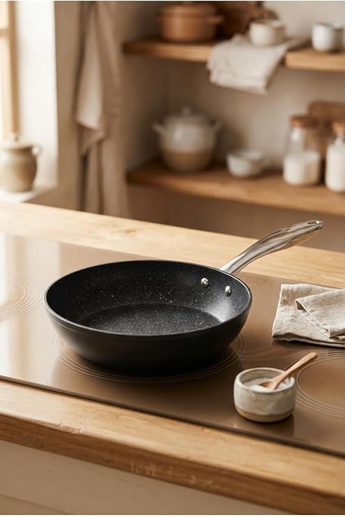 Bernardo Chef Line Granit Tava Siyah 22cm