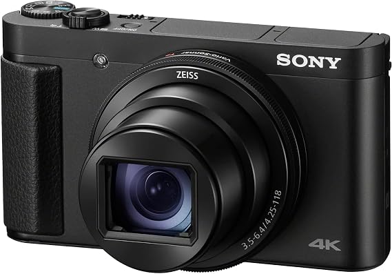 Sony DSC-HX99 Compact Digital 18.2 MP Camera with 24-720 mm Zoom, 4K and Touchpad Black