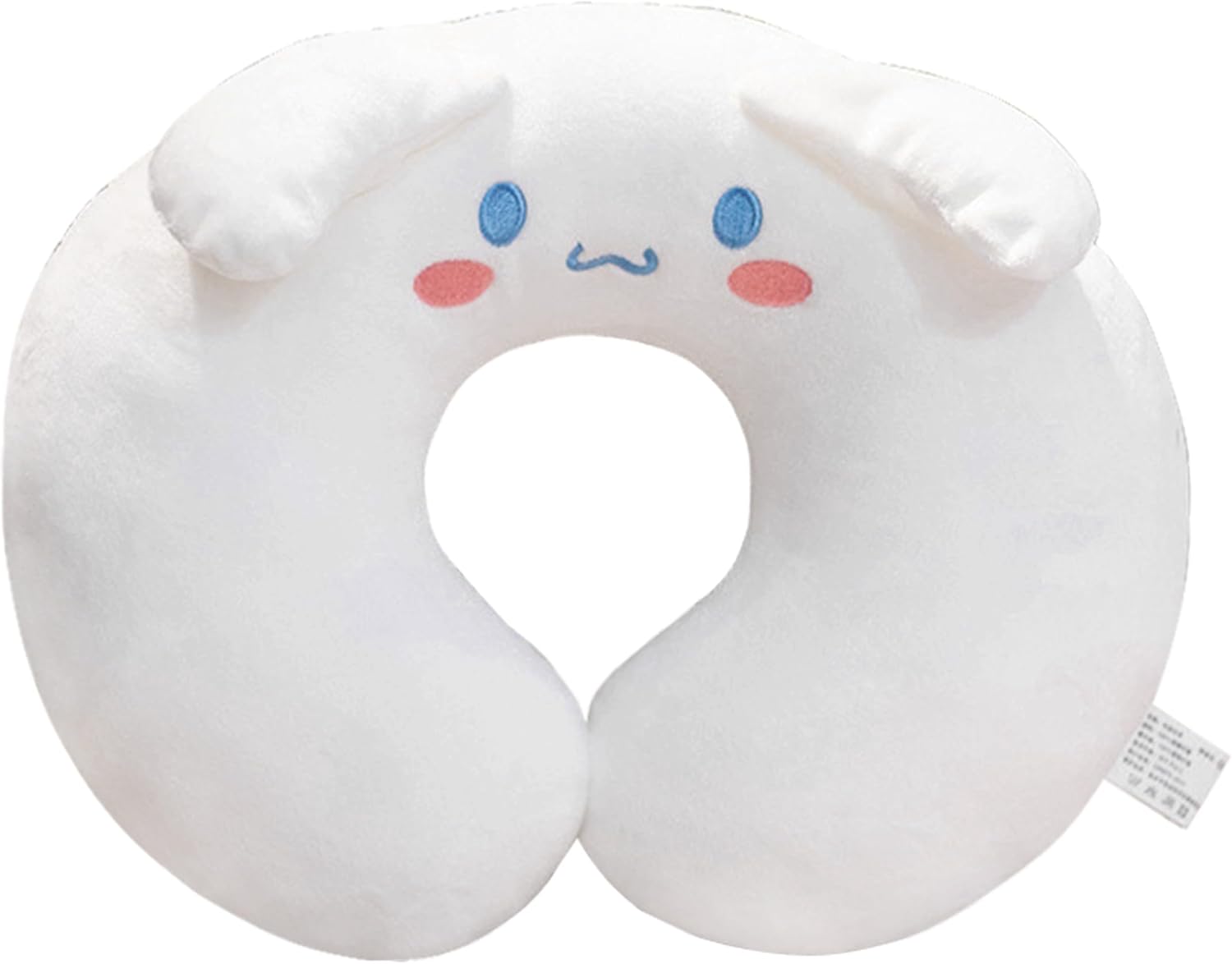 Roffatide Anime Cinnamoroll U-Shape Neck Pillow Printed PlushTravel Pillows for Sleeping Christmas and Birthday Gift White