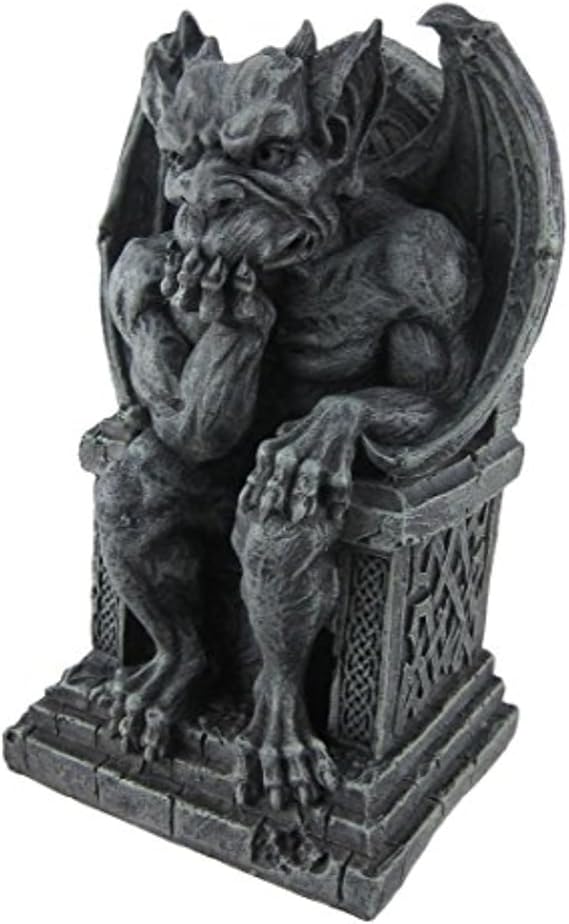 Pacific Giftware The Thinker Medieval Gargoyle Statue Thinking