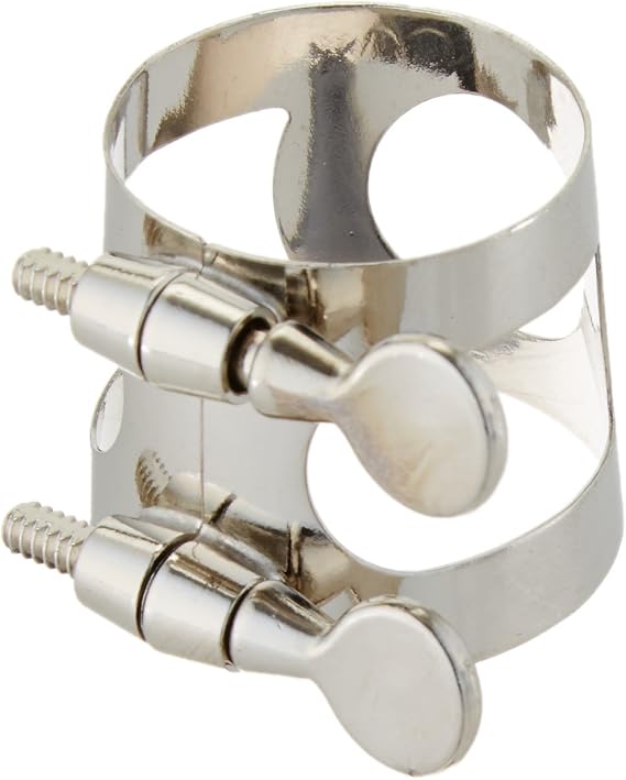 Belmonte Alto Sax Ligature Nickel