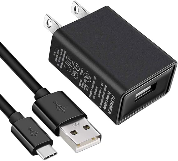 Fast Charger for Kyocera DuraForce Pro 2 E6910 E6920, Kyocera DuraXV Extreme E4810 Flip Phone USB Wall Charger AC Adapter Replacement with 5FT USB C Cable [UL Listed]