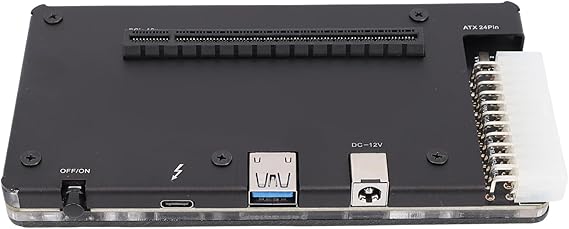 External GPU for Thunderbolt 4, USB4.0 EGPU Dock with PCIE 16X Slot & 1m Cable, Enclosure for Laptop Handheld Gaming​
