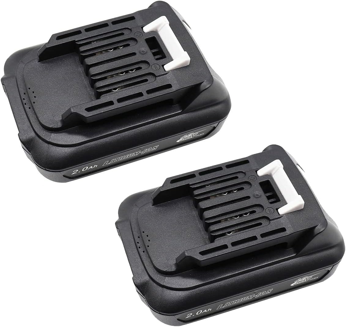 2 x BL1021B 2,0Ah 12V/10.8V Replace for 12 Volt makita Battery Battery BL1021B BL1016 BL1041B 197339-1 197406-2 BL1040 BL1040B BL1015B