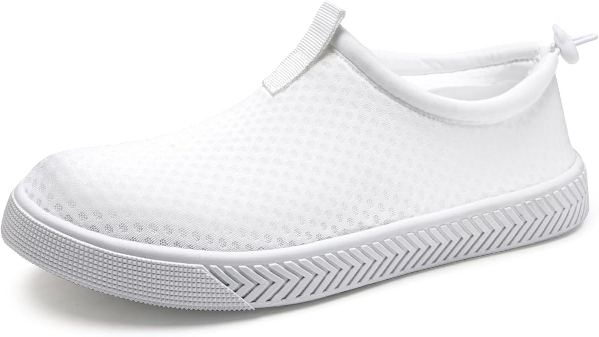 WateLves Water Shoes for Men and Women - Quick-Dry Multi-Purpose Casual Water Sneakers Slip-On with Drainage Holes - Lightweight, Non-Slip Aqua Shoes for Outdoor Water Sports