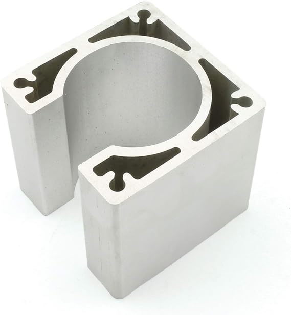 CNCTOPBAOS Nema34 Stepper Motor Mounting Bracket,Aluminum Mount Clamp Base Support,86 Stepping Motor Fixed Seat for CNC Router Engraving Milling Machine (86x86x80mm)