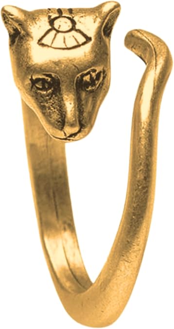 Egyptian Bastet Cat Ring - Adjustable