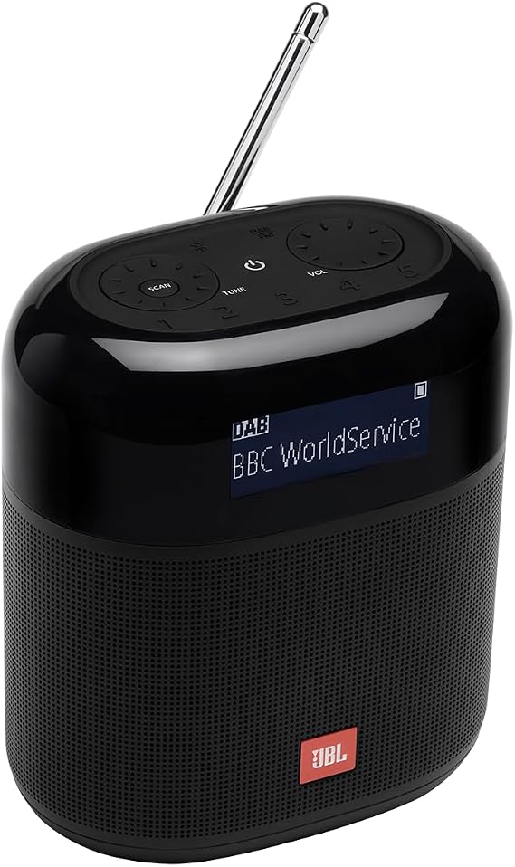 JBL TunerXL BT Hoparlör,DAB-FM Radyo,IPX7,Siyah,Eco