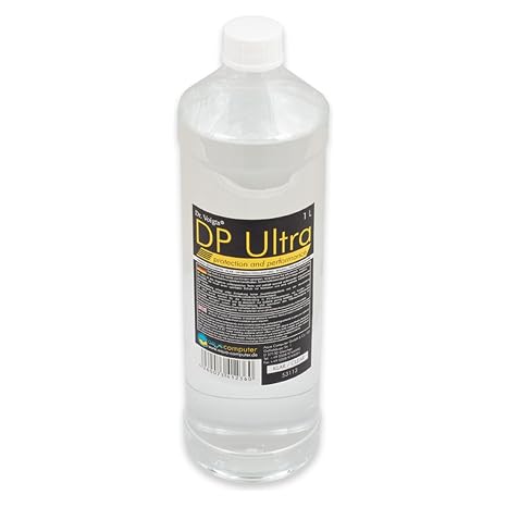 Aqua Computer Double Protect Ultra 1 L | Clear Coolant, 1000 ml, Copper & Aluminium Compatible, Reduced Electrical Conductivity, Anti-Foam, Made in Germany