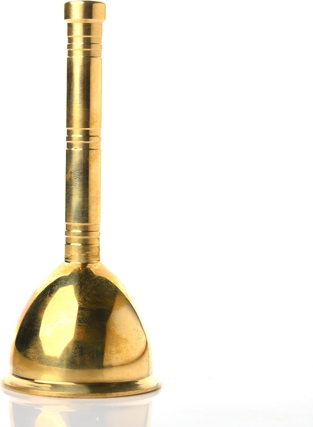 Brass Bell Ghanti Traditional Indian bell Hindu Rituals Pooja Accessory Item Articles for Mandir Temple Festival Purpose Religious Occasions Puja Kit and Gifting (Pooja Ghanti)