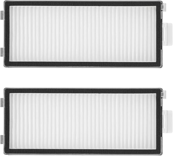 Roborock 2 Pack Washable Filter for Qrevo Master/Qrevo Slim/Saros Z70 / Qrevo Curv 2 Flow, High-Efficiency Replacement Filters Compatible with These Models Only