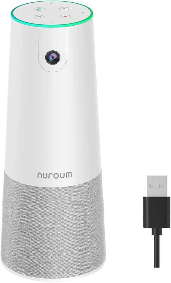 NUROUM C20 HD Video Conference Webcam with Microphone and Speaker