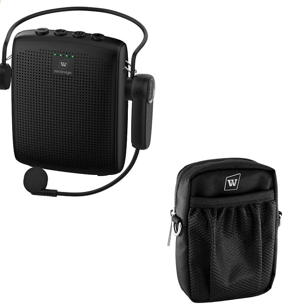 WinBridge WB002 Bluetooth Voice Amplifier with Carry Case