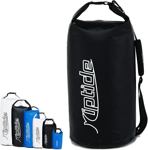 riptide Dry Bag - waterproof bag with shoulder strap I backpack for swimming, sailing, surfing, outdoor I 22l 5l 10l 20l 30l 40l I boat & kayak accessories