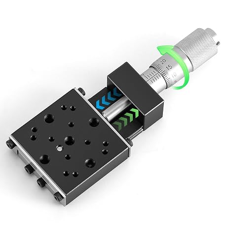 Huanyu X-Axis Micrometer Translation Stage Linear Stage Displacement Table