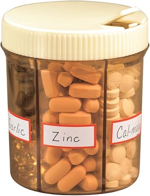 6-Section Pill Organizer