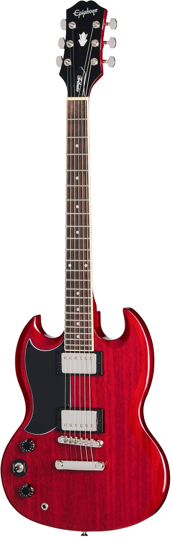 SG Tribute Electric Guitar, Cherry (Lefty)