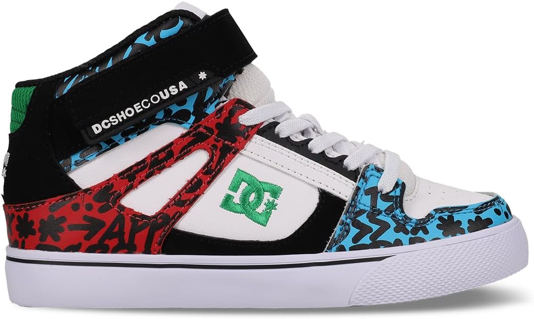 DC Shoes Kids Pure HI Top EV Skate Shoe