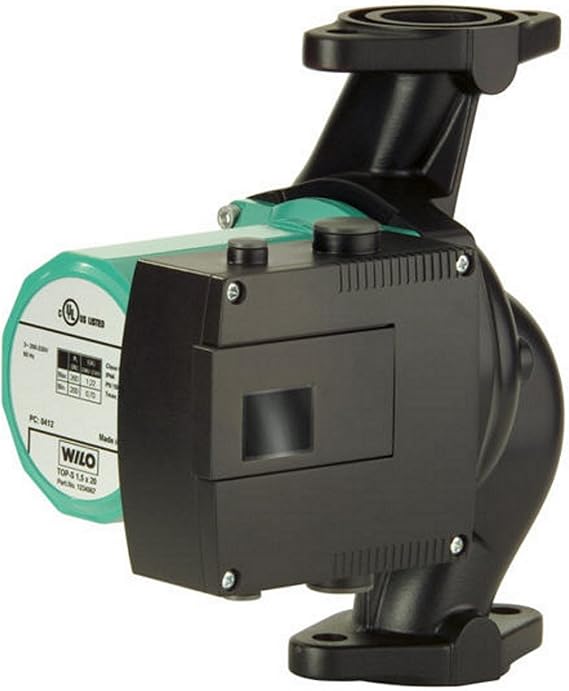 Wilo 2067544 Top S 1.25 By 35 Wet Rotor Hydronics Circulating Pump, 115 Volt