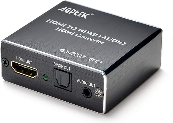 4K x 2K HDMI Audio Extractor Splitter, HDMI Audio Converter Adapter