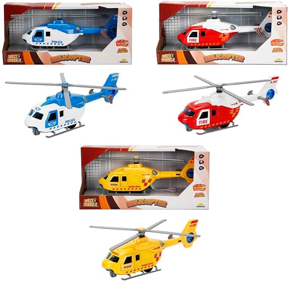 MAXX WHEELS Dc. Motorize Helikopter Pb.Ses/Işık